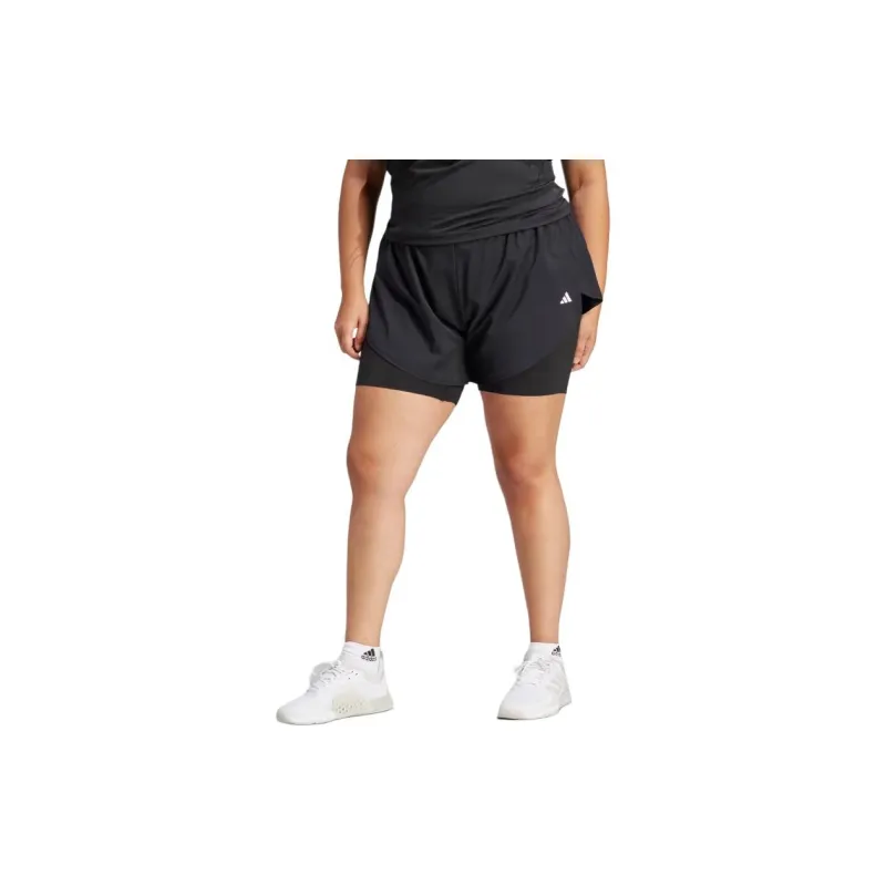 Adidas Free Shipping With AdiClub Designed For Training 2-in-1 Shorts Plus Size-1