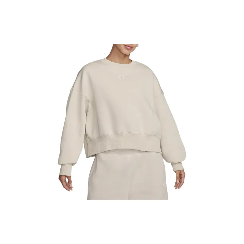 Nike Sweatshirt Women's Light Khaki-4