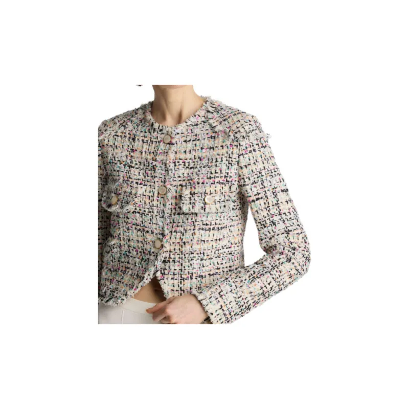 St. John Tweed Cropped Jacket-4