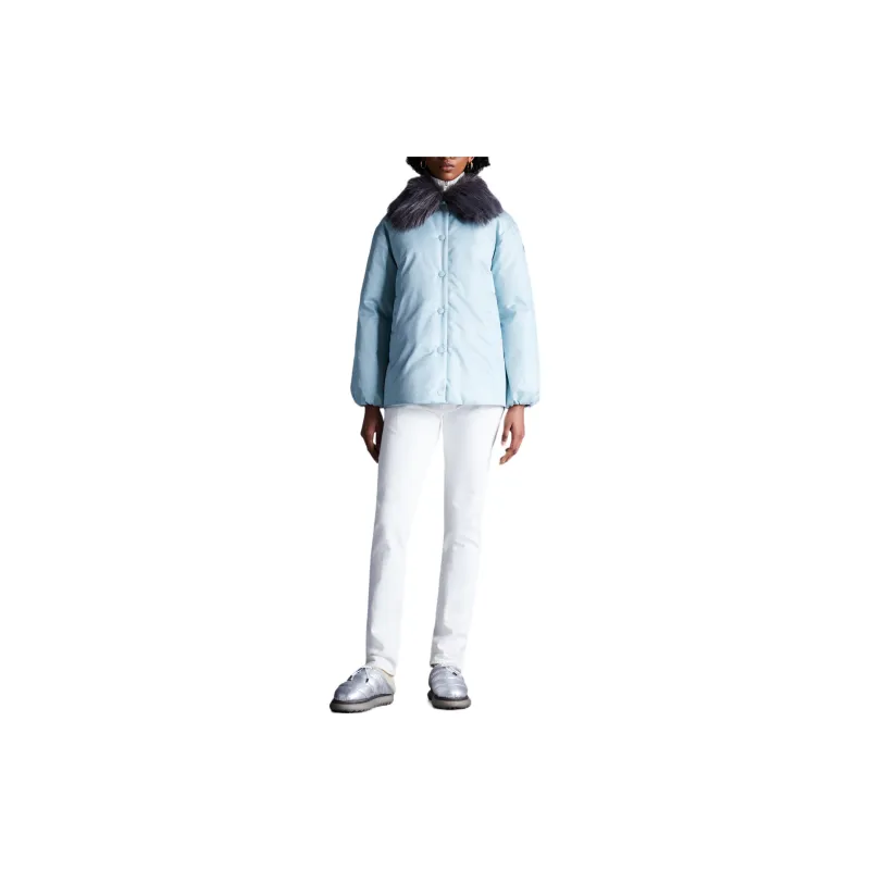 Moncler FW22 Down Jacket Women's Blue-1