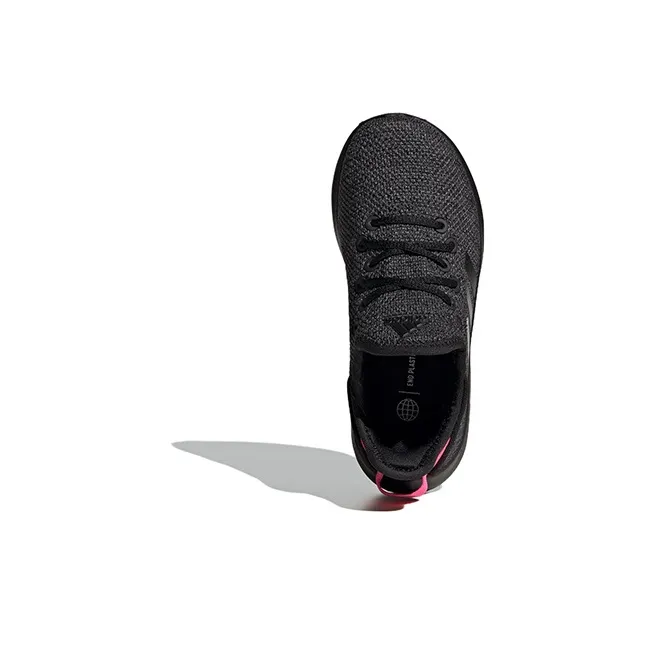 adidas Cloudfoam Pure   Big Kid 'Black Lucid Pink'-4
