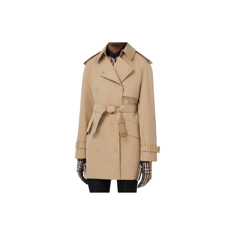 Burberry Bonded Cotton Gabardine Trench Coat-2