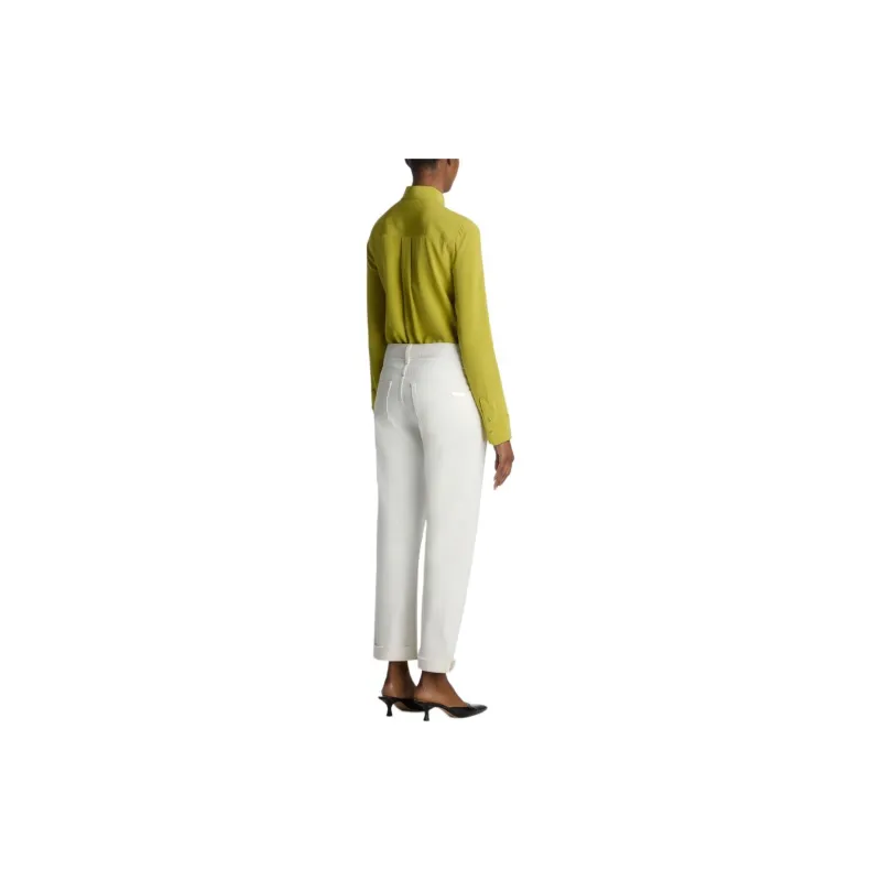 St. John Long-sleeve Silk Shirt-2
