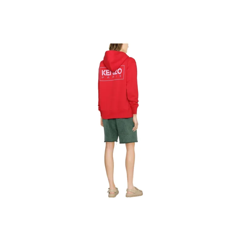 KENZO Paris Logo Printed Hoodie-2