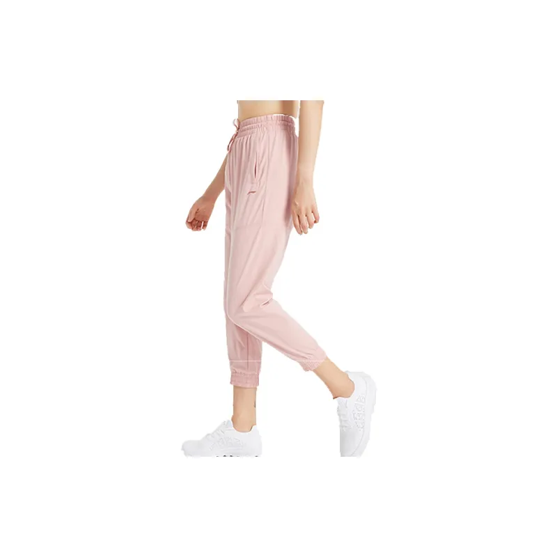 LINING Knitted Sweatpants Women's Pink-2