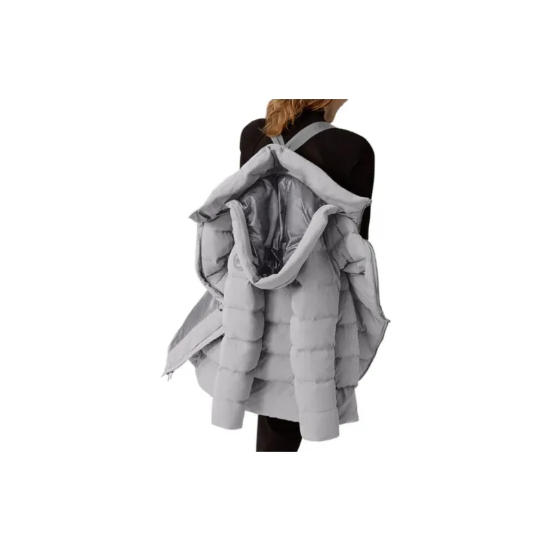Canada Goose Zip Up Hooded Padded Parka-5