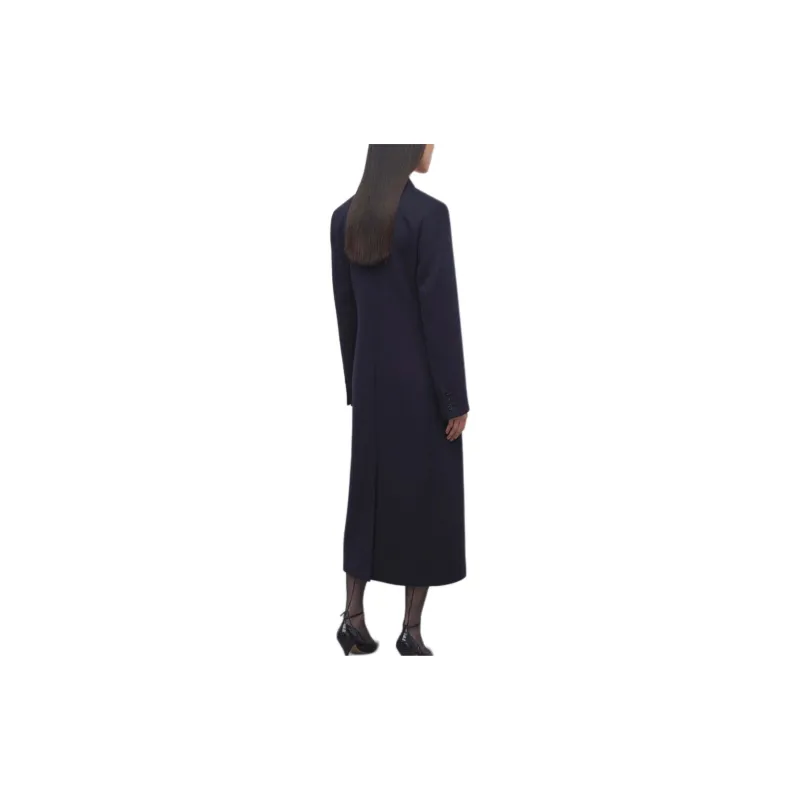 THE ROW Double Breasted Long Sleeved Coat-2