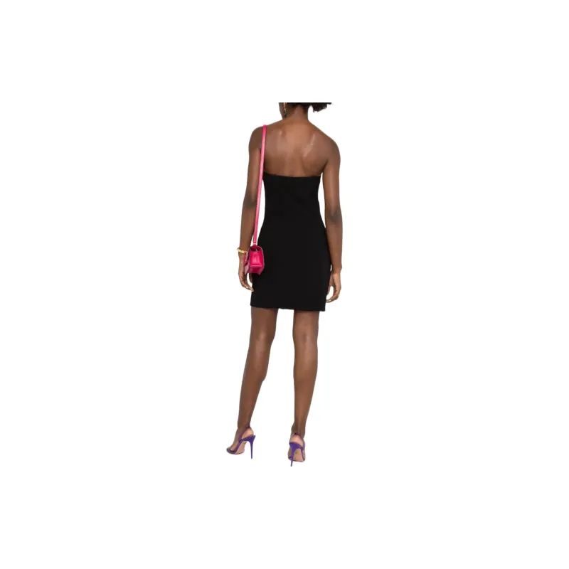 MOSCHINO Sleeveless Dresses Women's Black-3