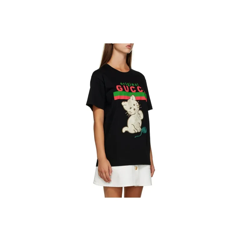 GUCCI T Shirts Women's Black-3