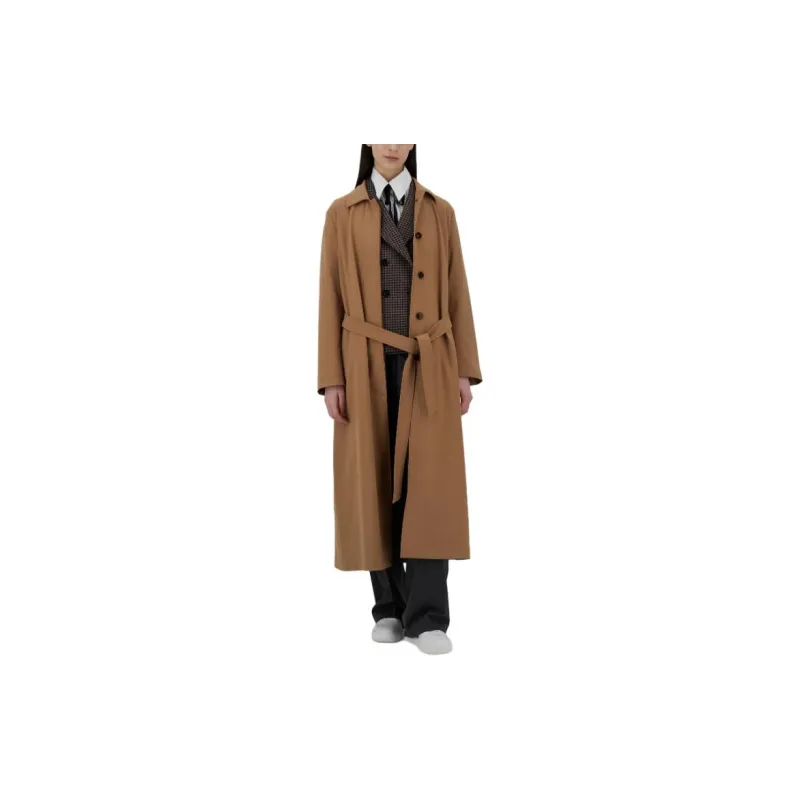 HERNO Belted Trench Coat-6