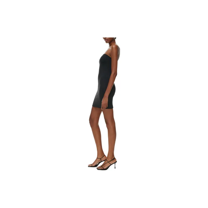 ARITZIA Contour Contour Mini Tube Dress Sleeveless Dress Women's BLACK/Black-4