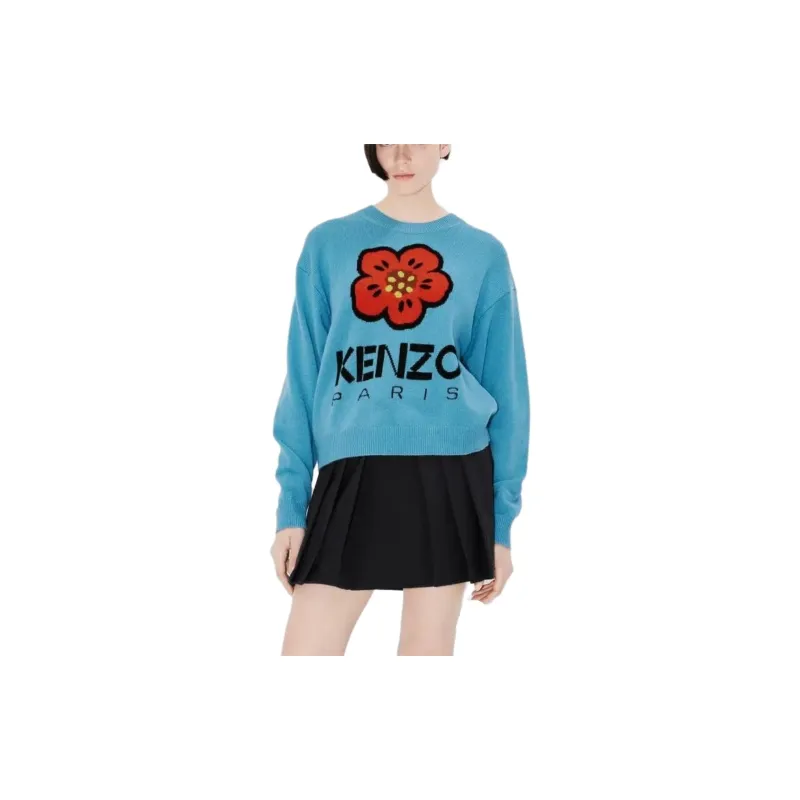 KENZO Sweaters Women's Blue-3