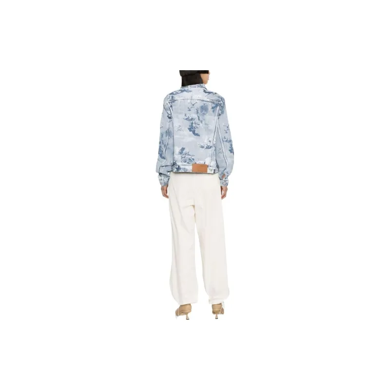 OFF WHITE Sky Meteor Denim Jacket-2