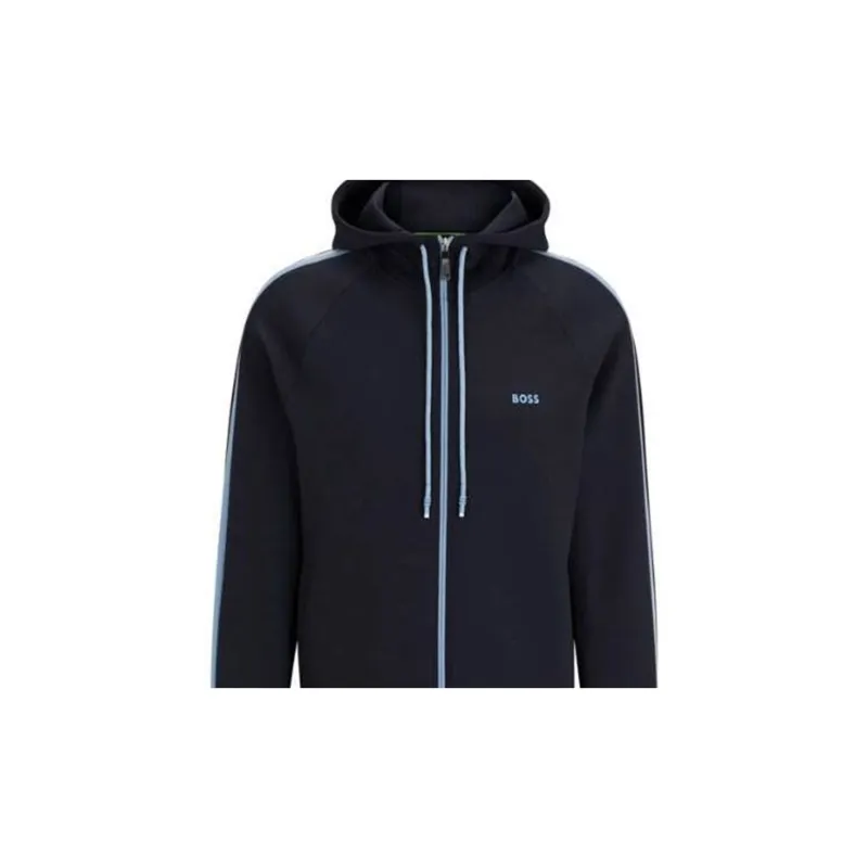 HUGO BOSS Logo Printed Drawstring Two-Piece Tracksuit-3