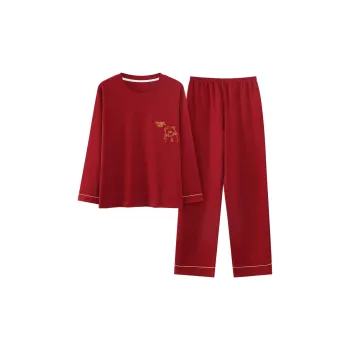 DanceBees Pajama Set Women's Red