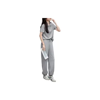 Mo Han Yi Mei Casual Suit Women's Light Gray