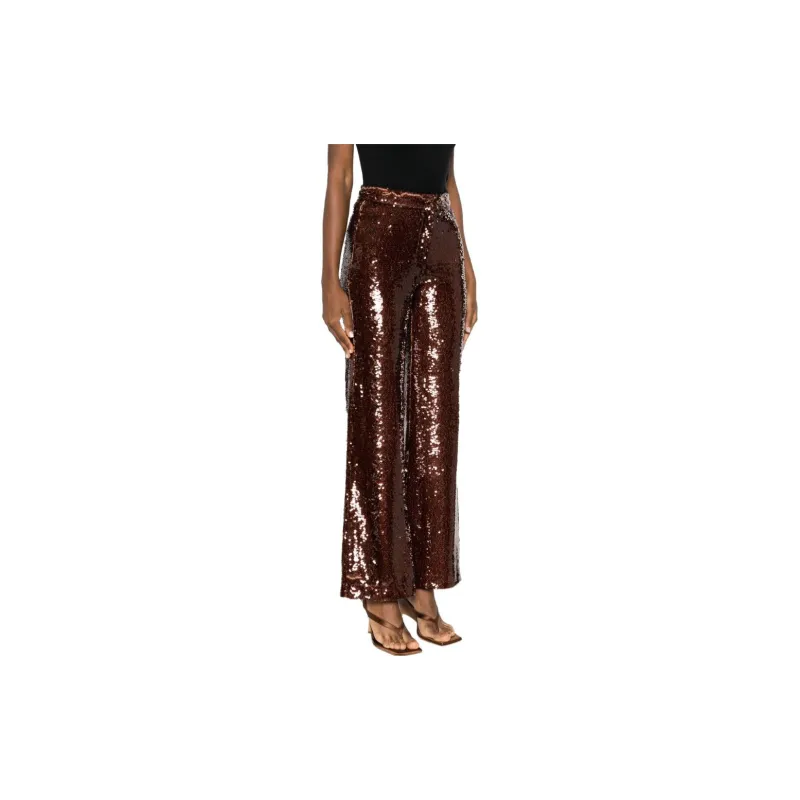 Sabina Musayev Sequin Embellished Flared Trousers-3