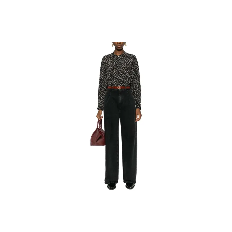 ISABEL MARANT ETOILE Catchell Batwing sleeved Shirt-1