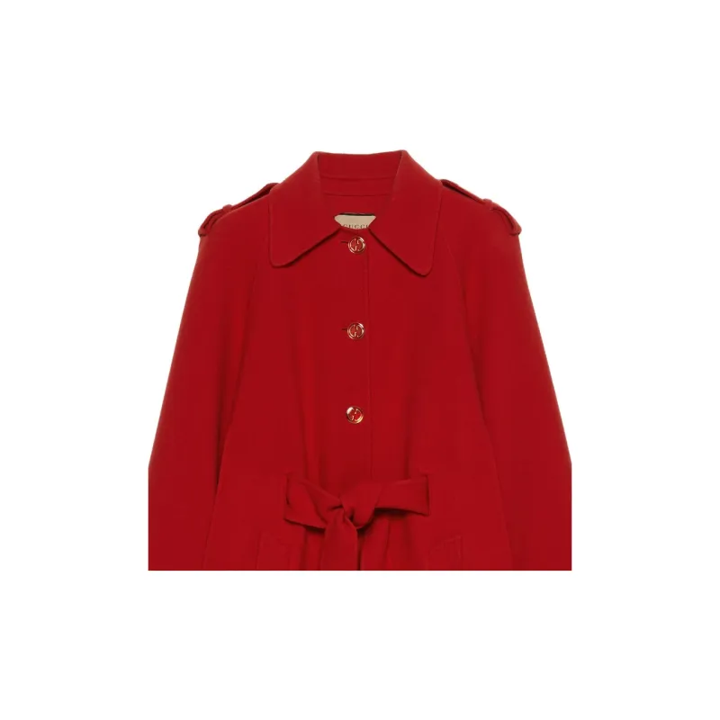 GUCCI Coats Women's Red-3
