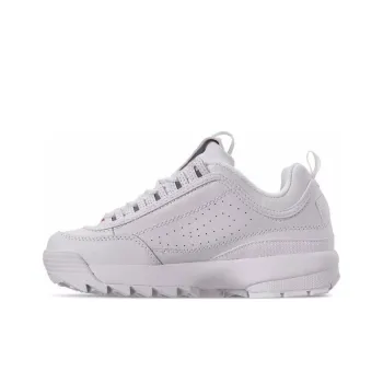 FILA Women's Disruptor 2 Script 'White Chalk Pink'