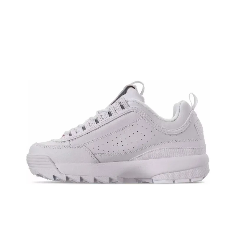 FILA Women's Disruptor 2 Script 'White Chalk Pink'-0