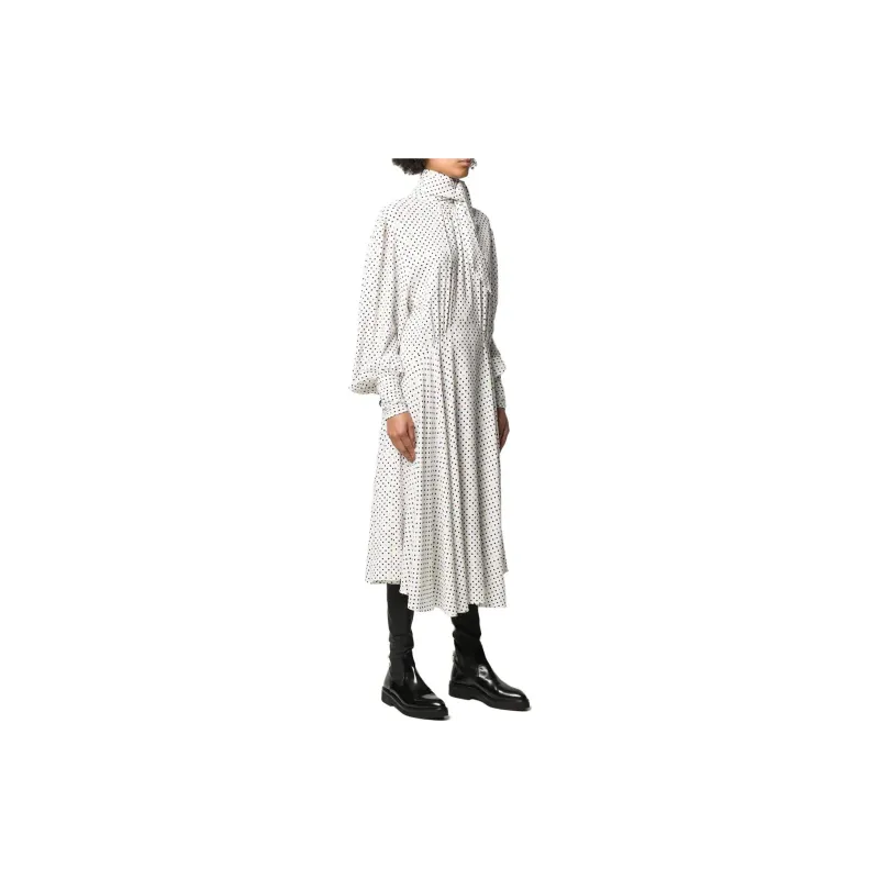 Christopher Kane Long-Sleeved Dresses Women's White-3