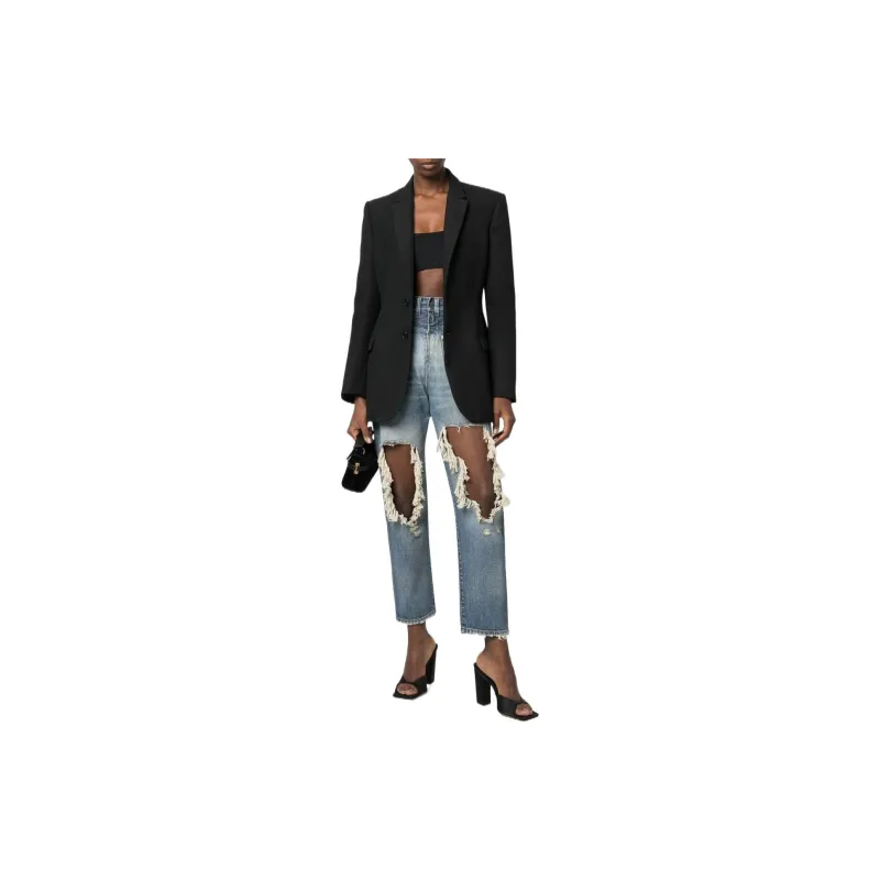 BALMAIN Jeans Women's Blue-1