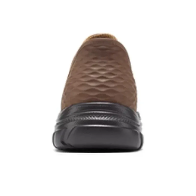 Skechers SKECHERS MENS USA Anti Slip Wear Resistant Low Top Casual Shoes Men's Brown-3
