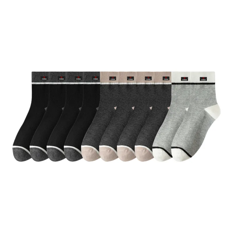 Lan Miao Mid Calf Socks Men's 10 Pack-2