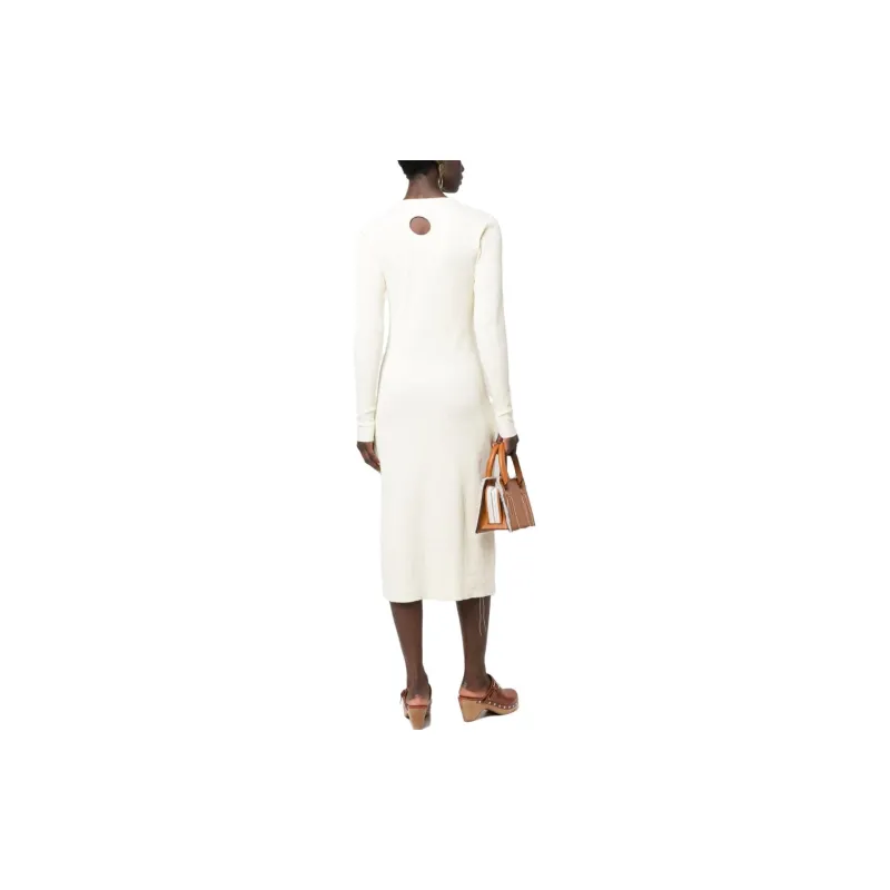 HOLZWEILER Long-Sleeved Dresses Women's White-2