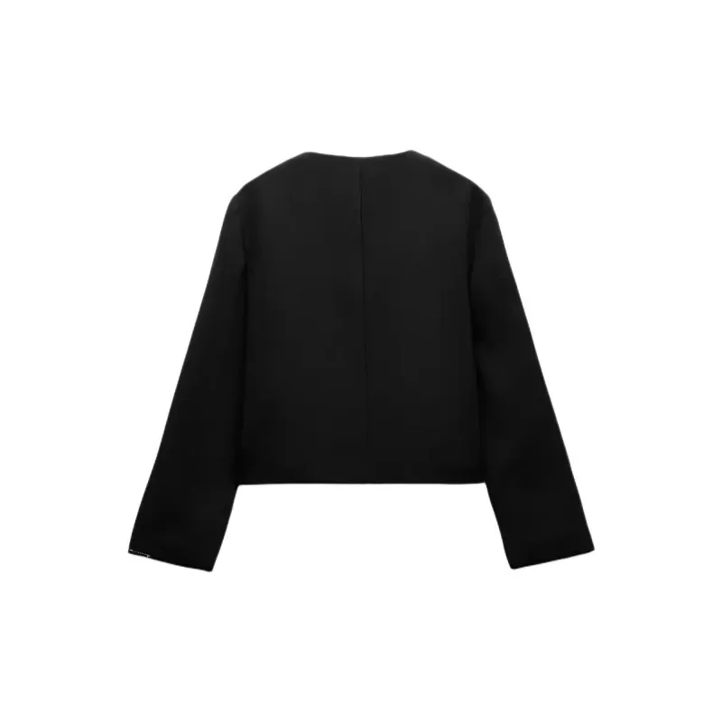 ZARA ZW Series Jackets & Coats Women's Black-1