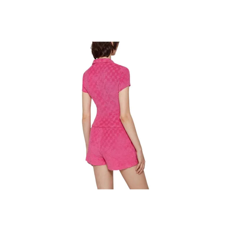 Misbhv SS23 Polo Shirt Women's Pink-3