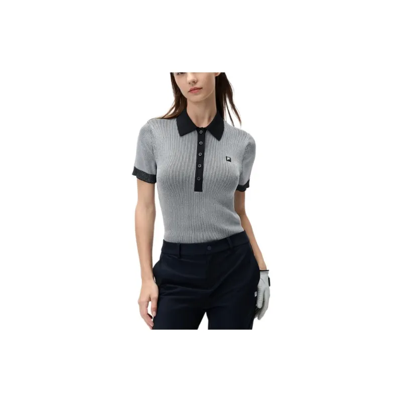 FILA Golf Series Polo Shirt Women's Legend Blue-2