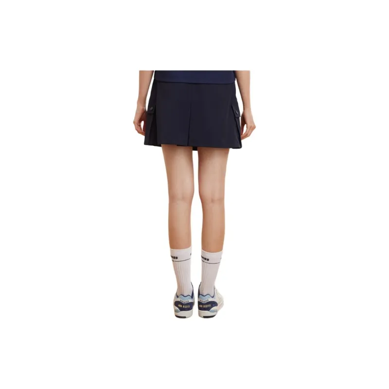 KSWISS Casual Short Skirts Women's Dark Indigo-2