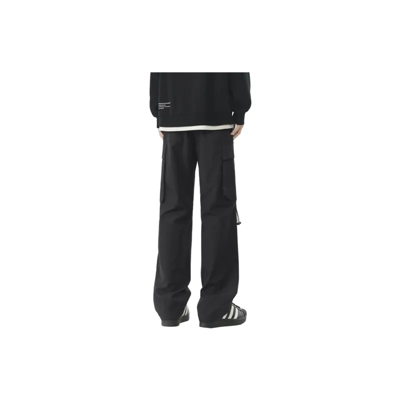 Supremo Cat Casual Pants Unisex Black-1