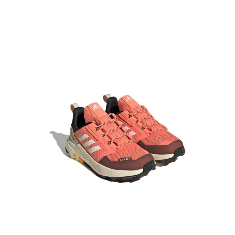 adidas Terrex Trailmaker Rain.RDY J 'Coral Fusion Wonder White'-2