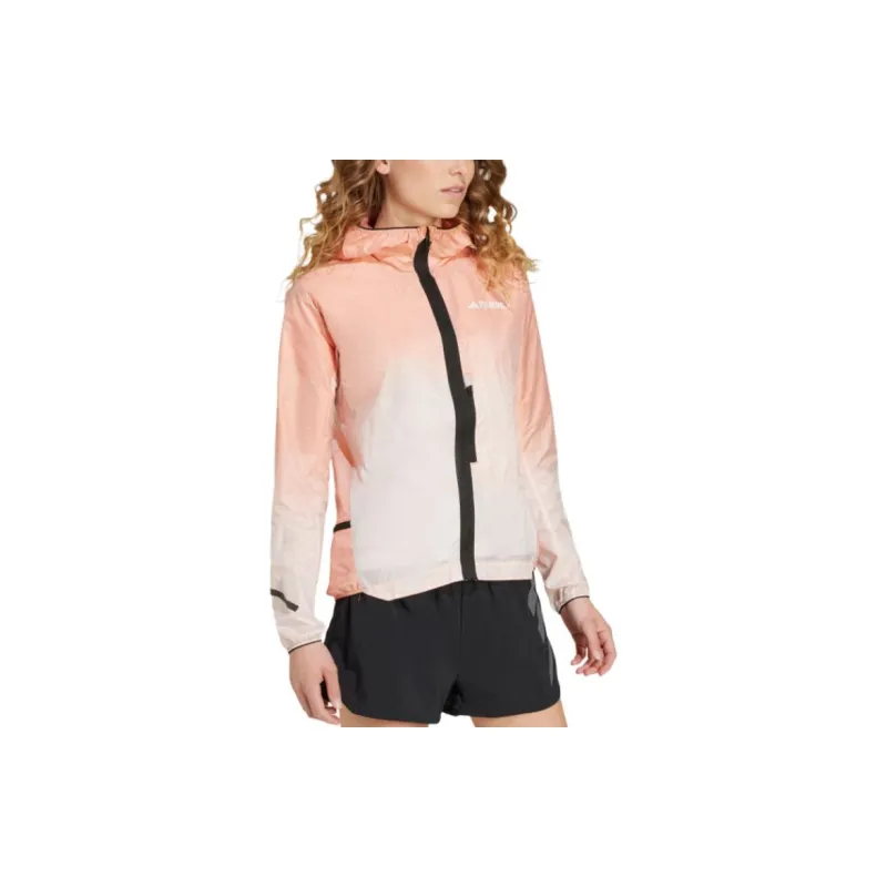 Adidas Terre XPERIOR LIGHT WINDWEAVE JACKET Jackets Coats Women's Pink-2