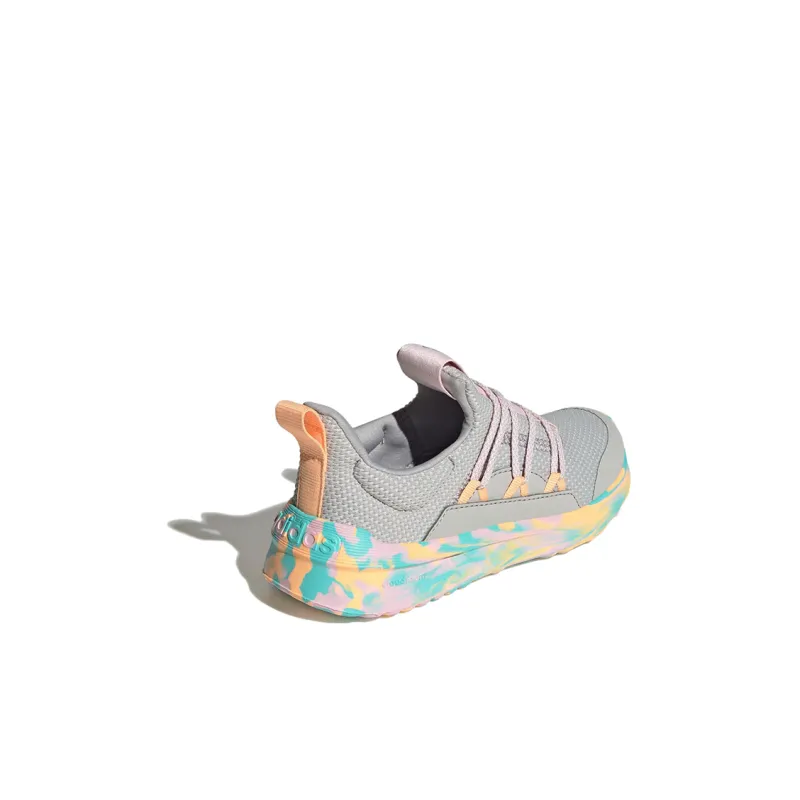 Adidas Lite Racer Adapt 5.0 J 'Grey Flash Aqua Camo'-3
