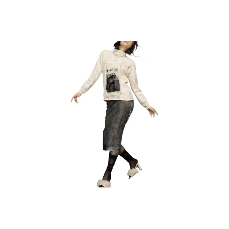 Maison Margiela Distressed Invitation Sweatshirt-1