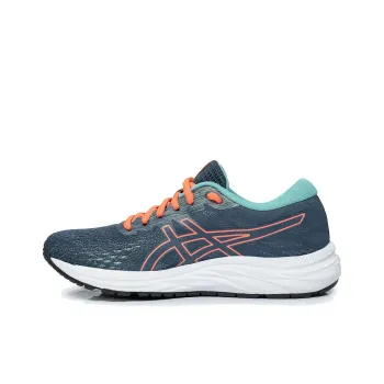 Asics Gel-Excite 7 Durable Breathable Lightweight Low-Top Running Shoes Women's Blue Orange