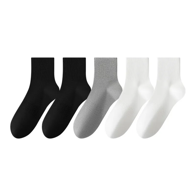 MIIOW Mid Calf Socks Men's Combo Set-4