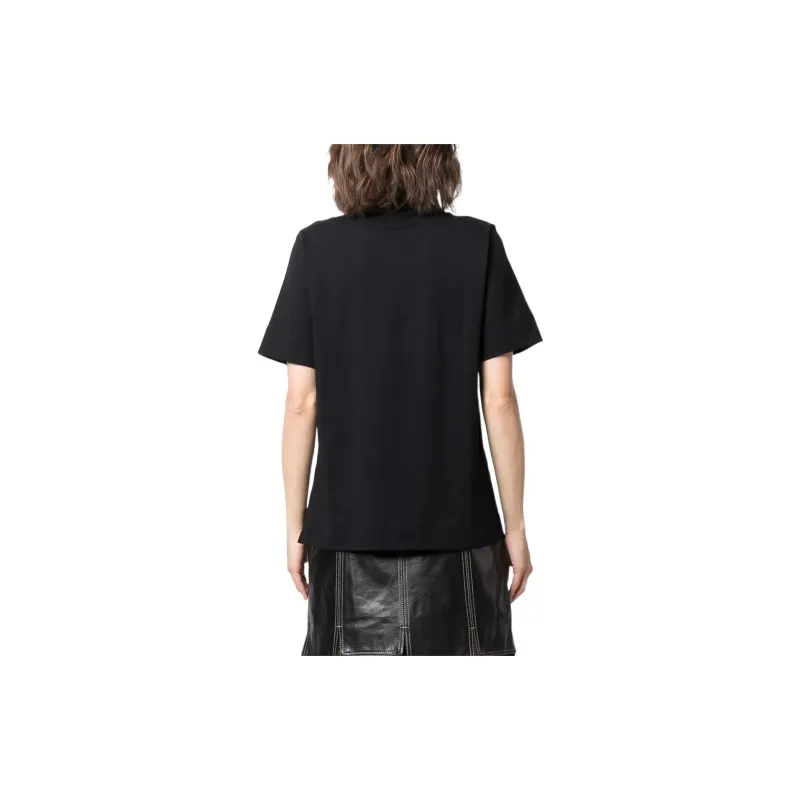 GANNI T-Shirts Women's Black-2