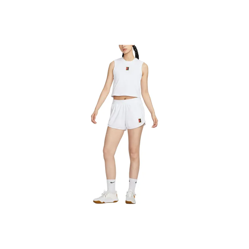 Nike Court Heritage Women's Cropped Tennis Tank Top-2