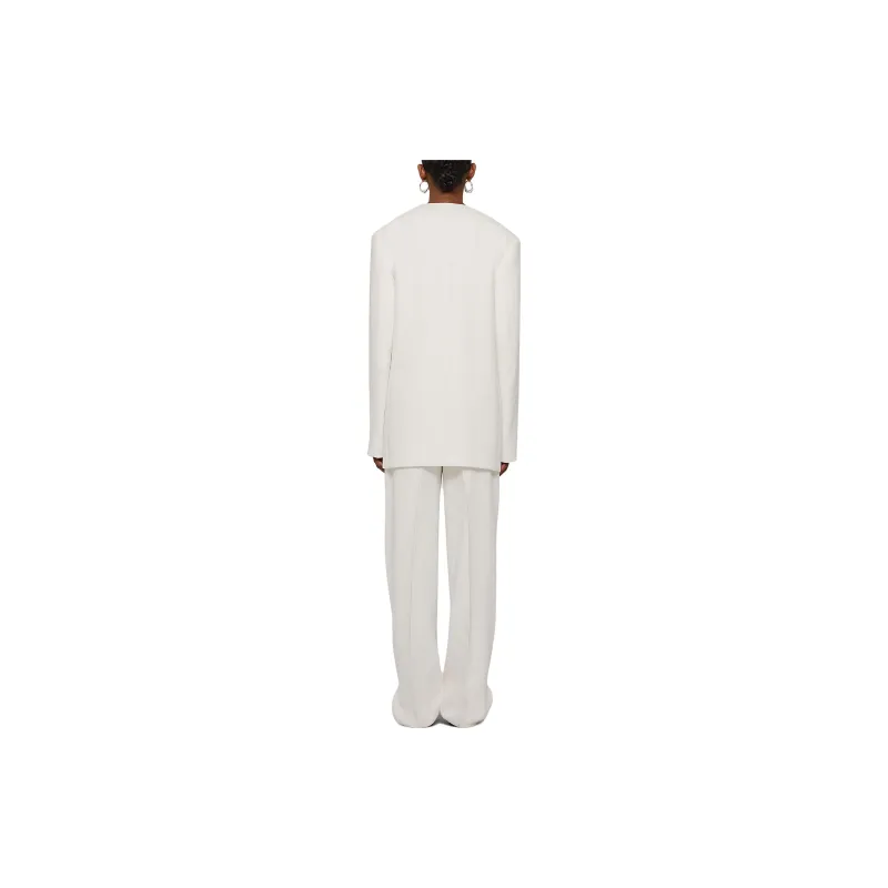 JIL SANDER Drop Shoulder Tailored Blazer-2