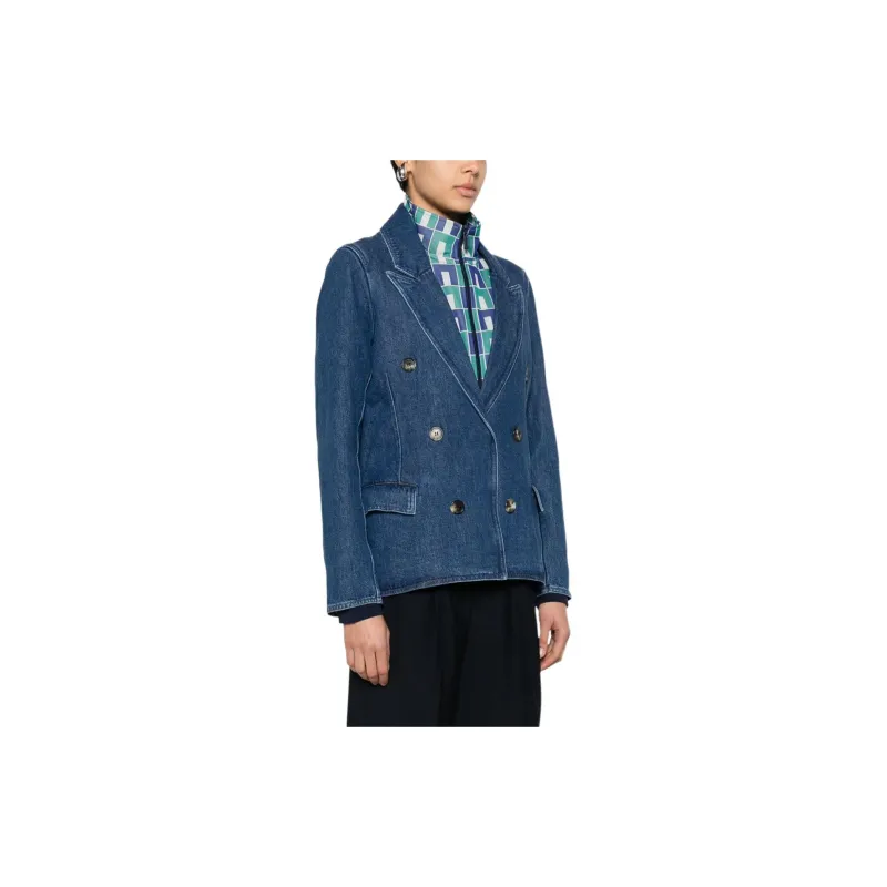 JW Anderson Double breasted Denim Blazer-3