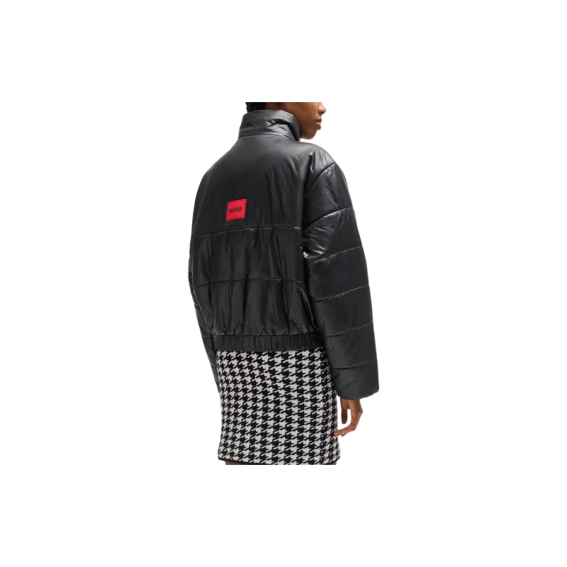 HUGO BOSS Logo patch Puffer Jacket-3