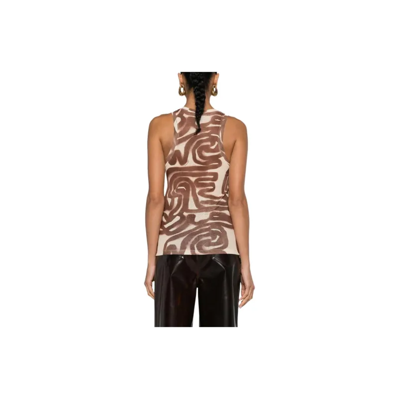 NANUSHKA Anneke Abstract print Tank Top-2