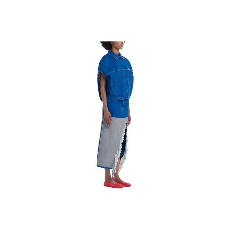 MARNI Sleeveless Denim Gilet-3