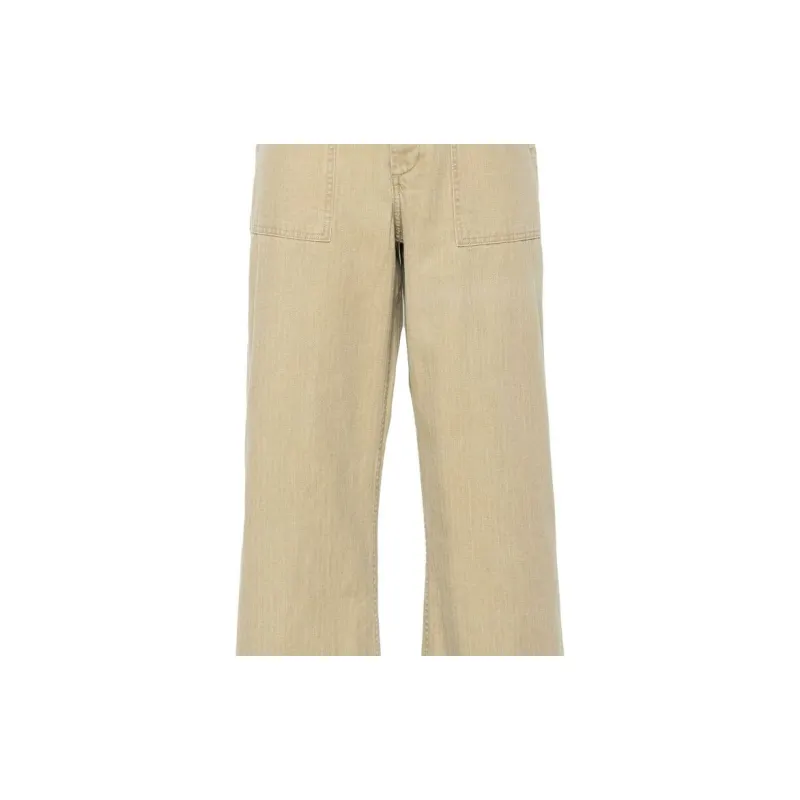 R13 Wide leg Utility Trousers-5