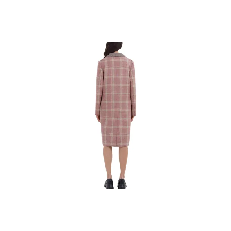 MARNI Checked Double-breasted Coat-2